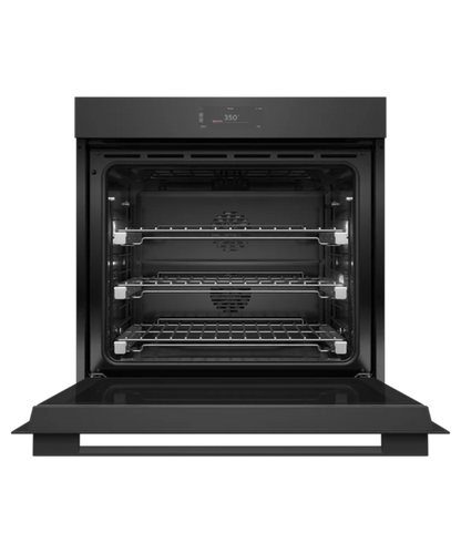 Fisher Paykel 30" Series 9 Minimal Self-Cleaning Oven Black Glass - OB30SMPUB3