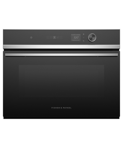 Fisher Paykel 24" Series 7 Contemporary Compact Convection Speed Oven Stainless Steel - OM24NDLX1