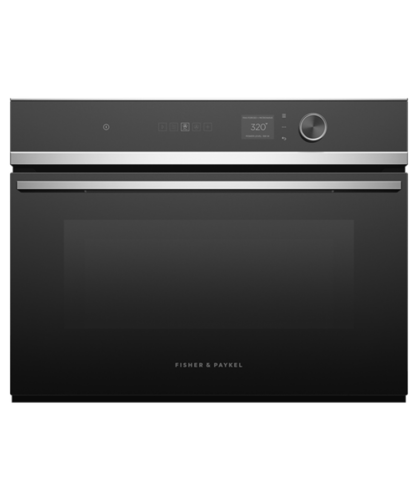 Fisher Paykel 24" Series 7 Contemporary Compact Convection Speed Oven Stainless Steel - OM24NDLX1