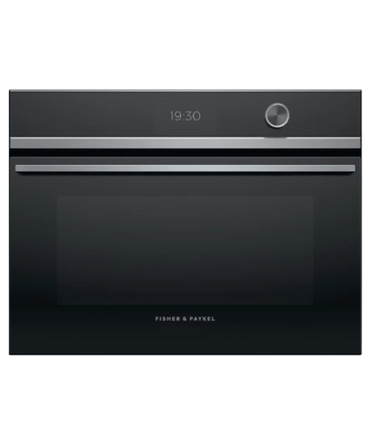 Fisher Paykel 24" Series 9 Contemporary Compact Convection-Speed Oven Stainless Steel - OM24NDTDX1
