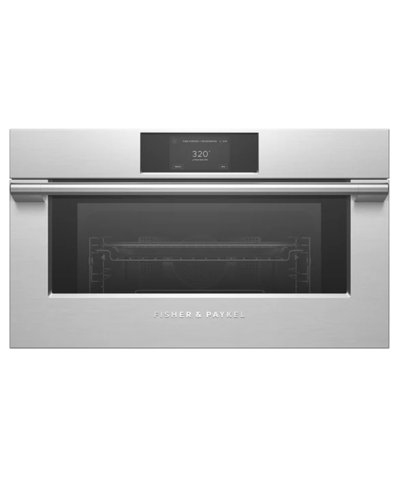 Fisher Paykel 30" Series 7 Professional Compact Convection-Speed Oven Stainless Steel - OM30NPTX3