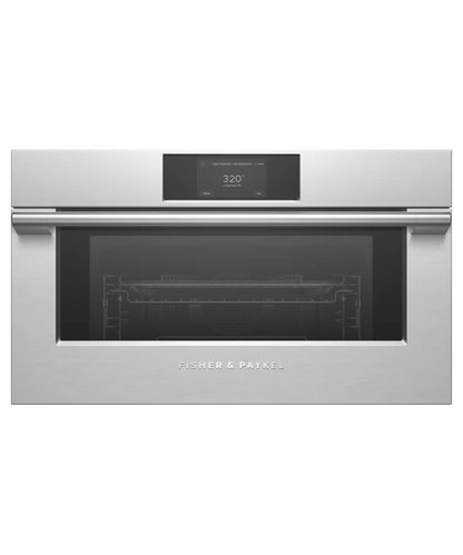 Fisher Paykel 30" Series 7 Professional Compact Convection-Speed Oven Stainless Steel - OM30NPTX3