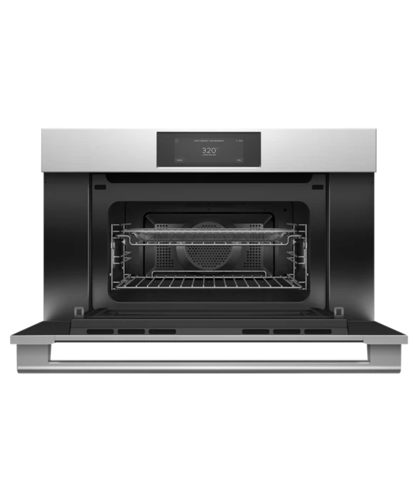 Fisher Paykel 30" Series 9 Professional Compact Convection-Speed Oven Stainless Steel - OM30NPUX3