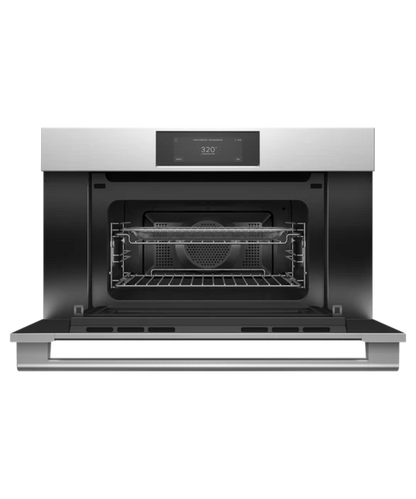 Fisher Paykel 30" Series 9 Professional Compact Convection-Speed Oven Stainless Steel - OM30NPUX3