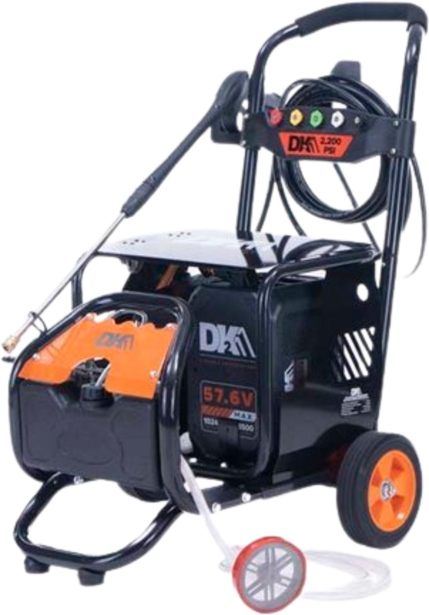 DK2 OPW480EV-K Pressure Washer with Battery and Charger 2200 PSI 2.4 GPM 57.6V Li-Ion Powered New - OPW480EV-K
