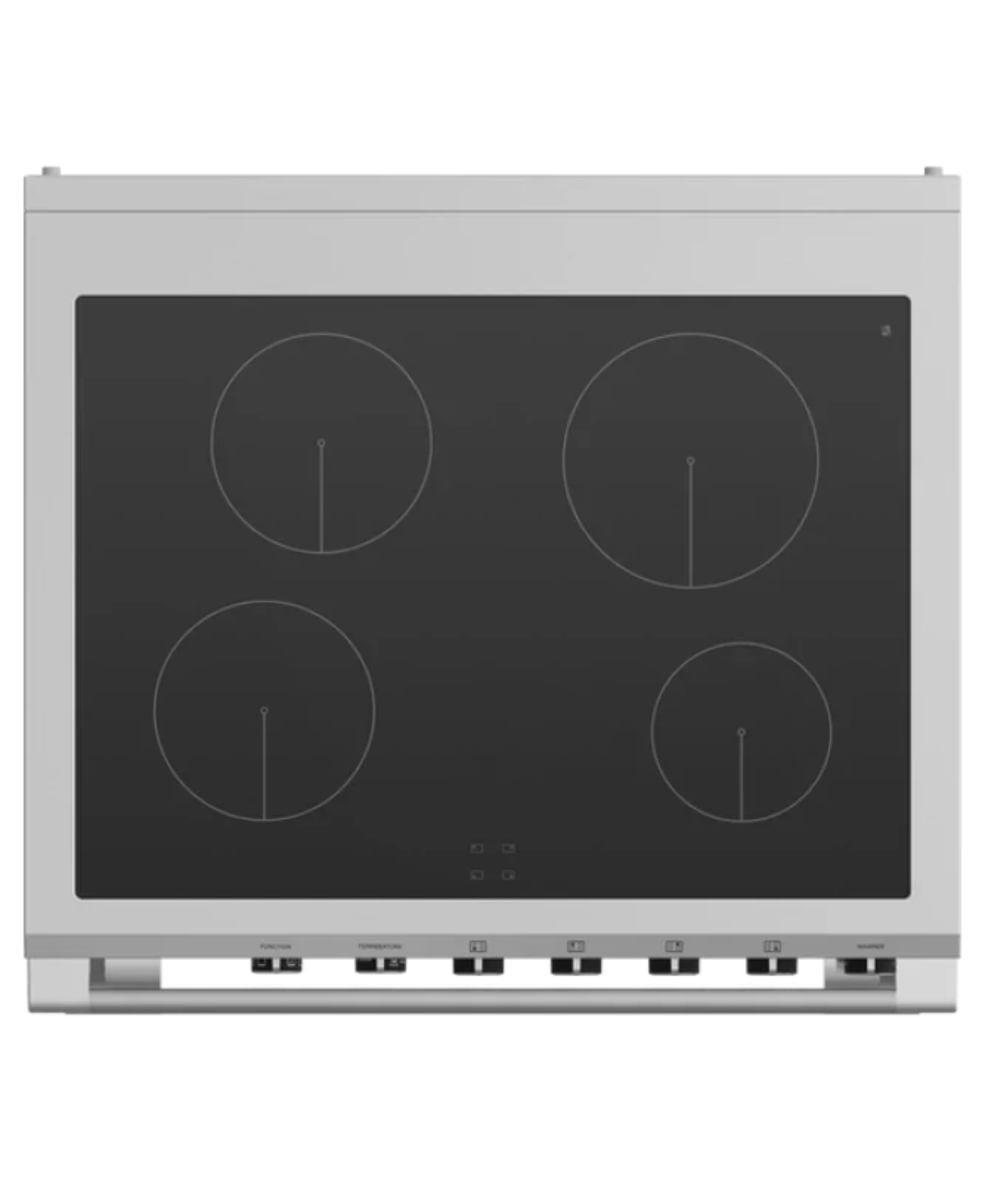 Fisher Paykel 30" Series 9 Classic 4 Zone Induction Self-Cleaning Range Red - OR30SCI6R1