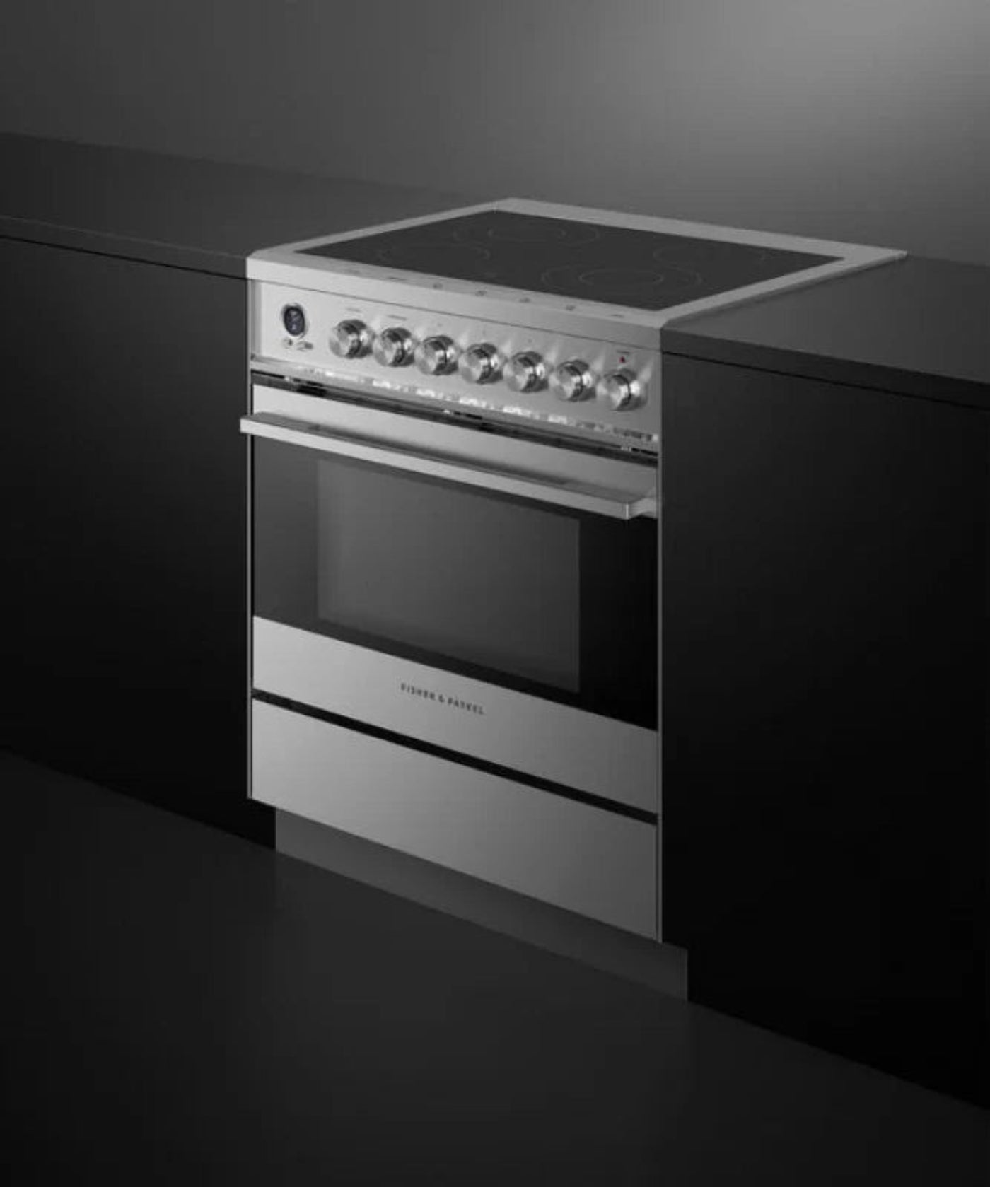 Fisher Paykel 30" Series 7 4 Element Electric Range, Ceramic Radiant Stainless Steel - OR30SDE6X1