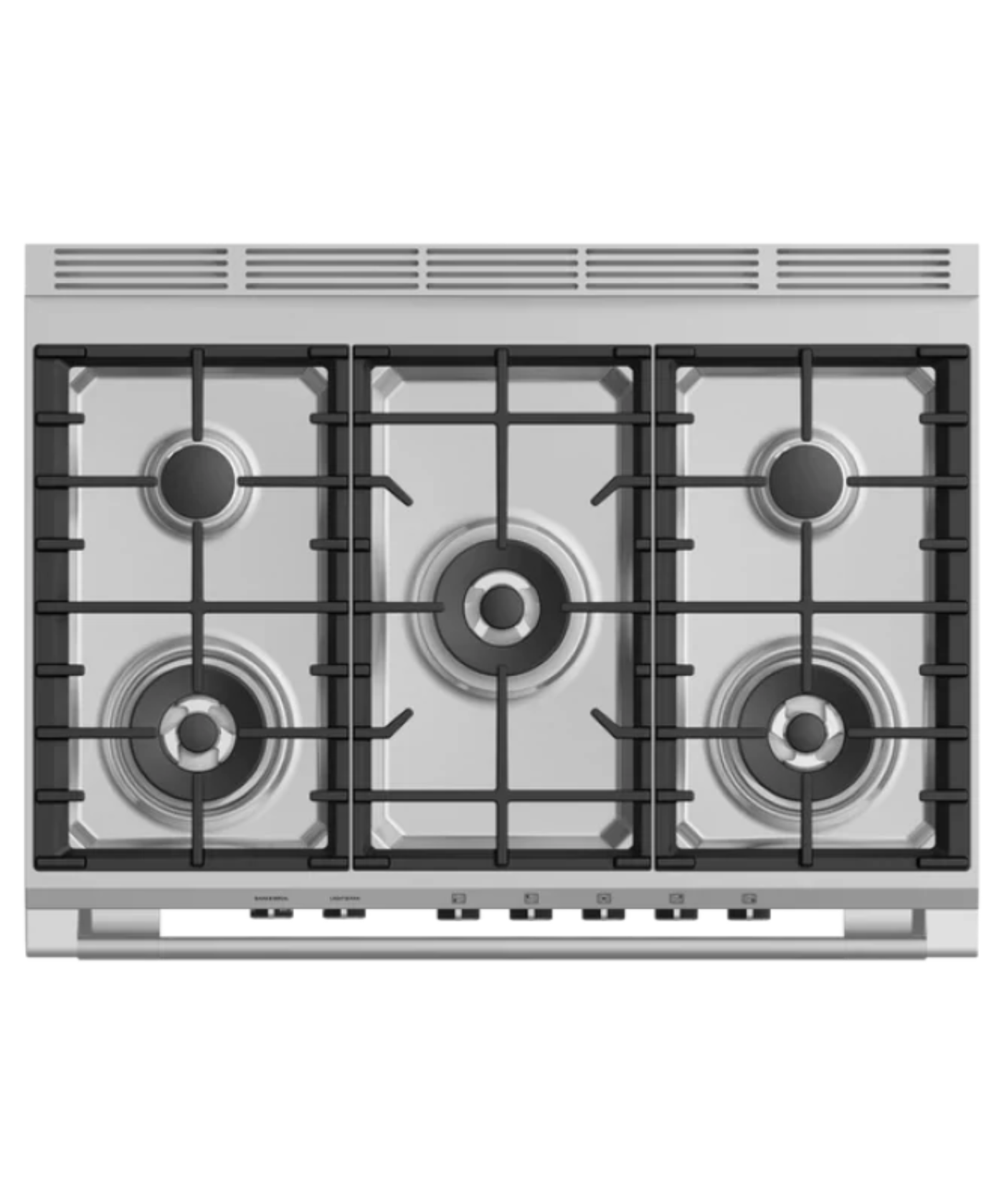 Fisher Paykel 36" Series 7 Classic 5 Burner Gas Range Black - OR36SCG4B1