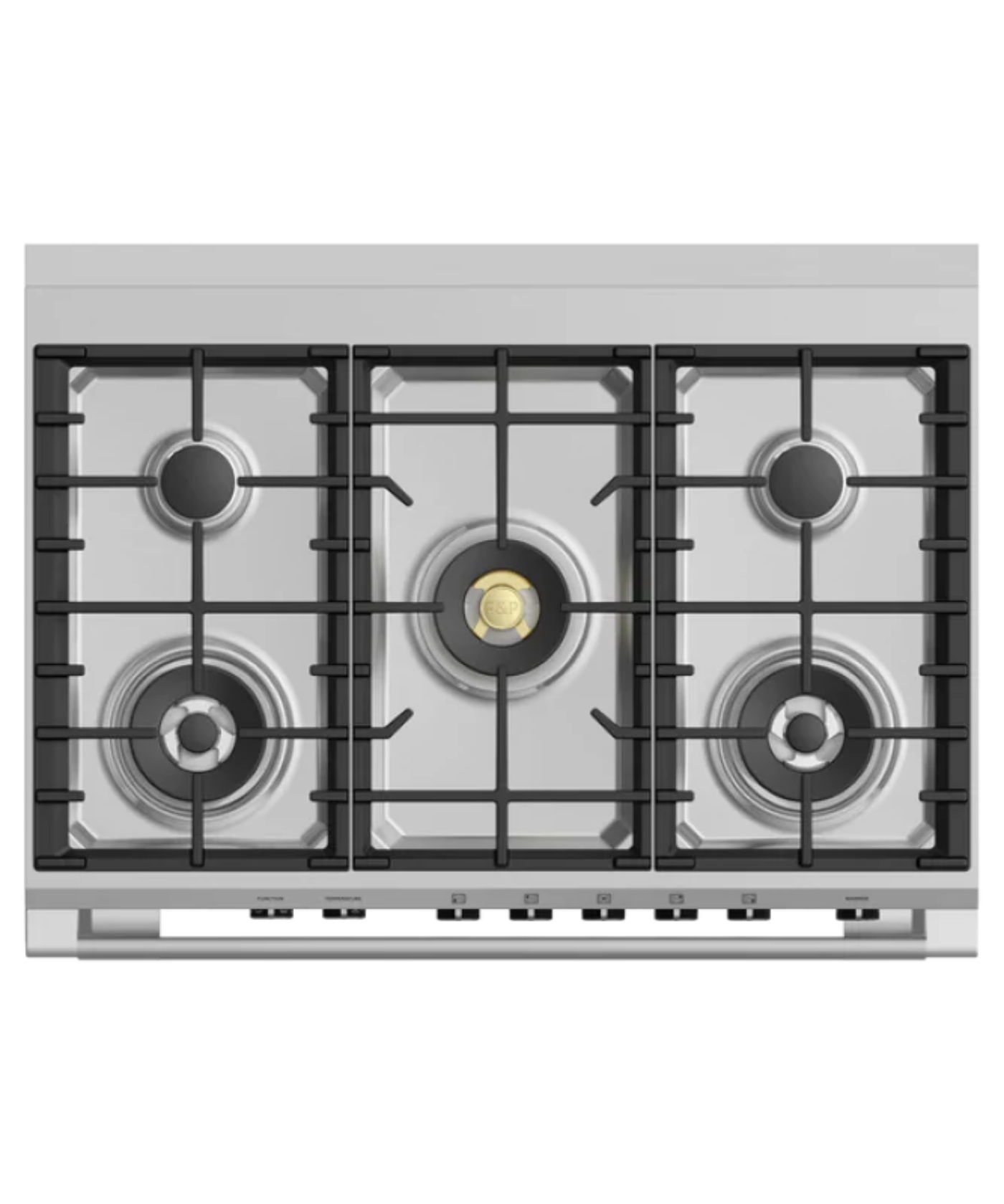 Fisher Paykel 36" Series 9 Classic 5 Burner Dual Fuel Self-Cleaning Range Stainless Steel - OR36SCG6X1