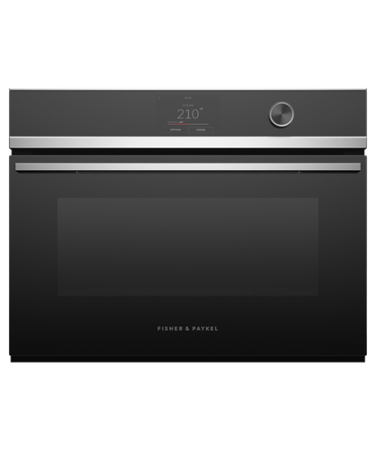 Fisher Paykel 24" Series 9 Contemporary Compact Combi-Steam Oven Stainless Steel - OS24NDTDX1