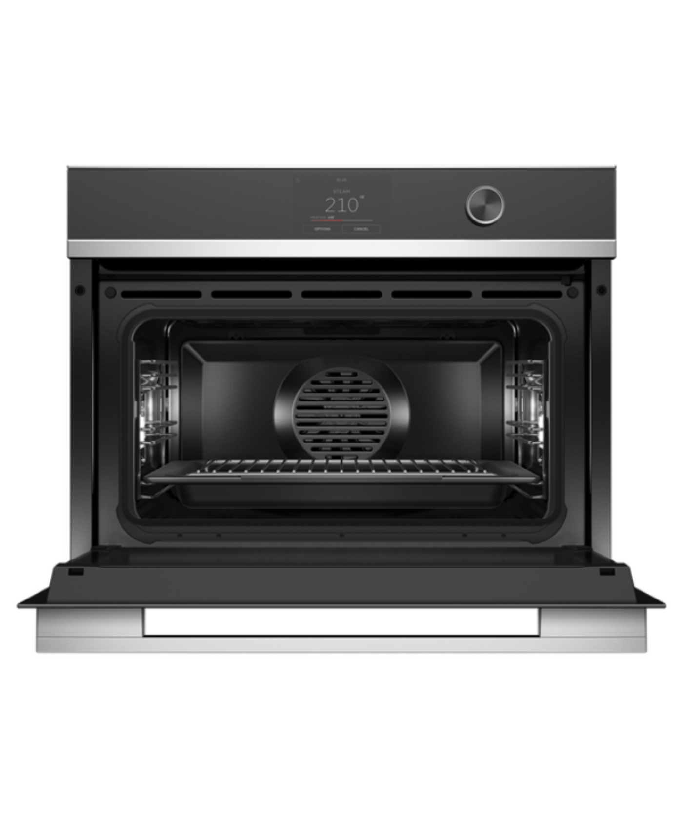 Fisher Paykel 24" Series 9 Contemporary Compact Combi-Steam Oven Stainless Steel - OS24NDTDX1