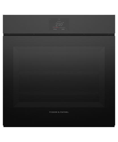 Fisher Paykel 24" Series 11 Minimal Handleless Combi-Steam Oven Black Glass - OS24SMTNB1