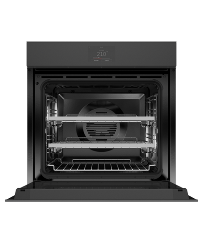 Fisher Paykel 24" Series 11 Minimal Handleless Combi-Steam Oven Black Glass - OS24SMTNB1