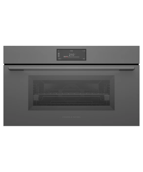 Fisher Paykel 30" Series 9 Minimal Compact Combi-Steam Oven Gray - OS30NMUG3