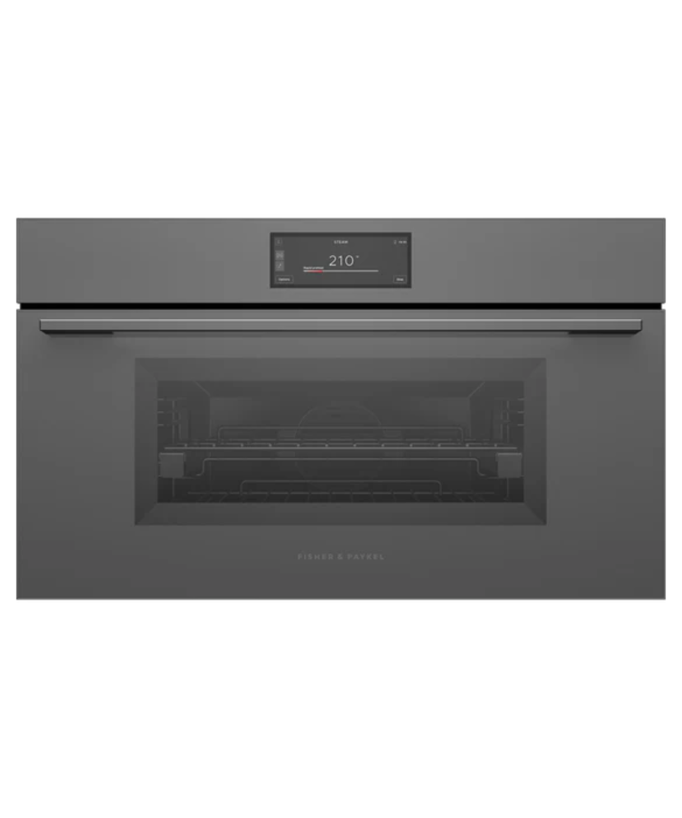 Fisher Paykel 30" Series 9 Minimal Compact Combi-Steam Oven Gray - OS30NMUG3