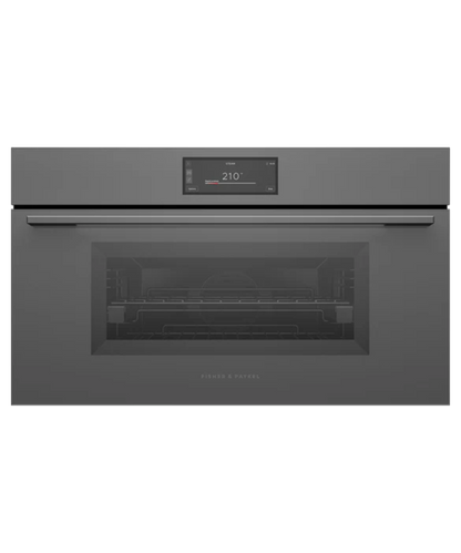 Fisher Paykel 30" Series 9 Minimal Compact Combi-Steam Oven Gray - OS30NMUG3