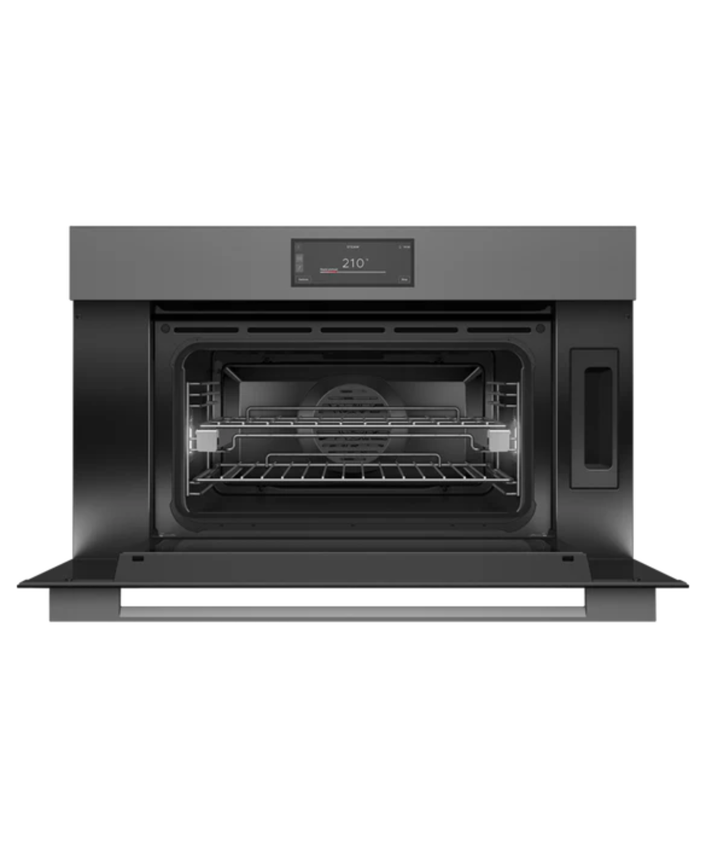 Fisher Paykel 30" Series 9 Minimal Compact Combi-Steam Oven Gray - OS30NMUG3