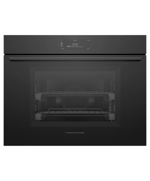 Fisher Paykel 30" Series 11 Minimal Combi-Steam Oven Black Glass - OS30SMUB3