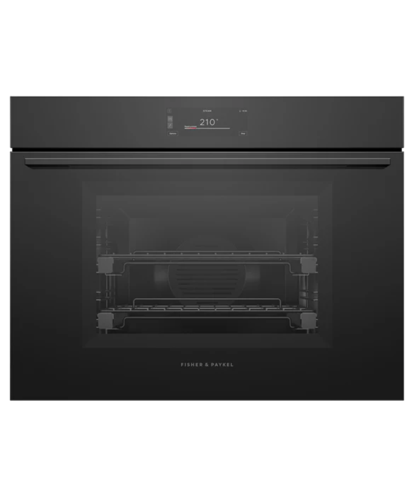 Fisher Paykel 30" Series 11 Minimal Combi-Steam Oven Black Glass - OS30SMUB3