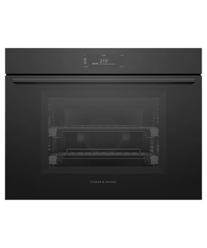 Fisher Paykel 30" Series 11 Minimal Combi-Steam Oven Black Glass - OS30SMUB3