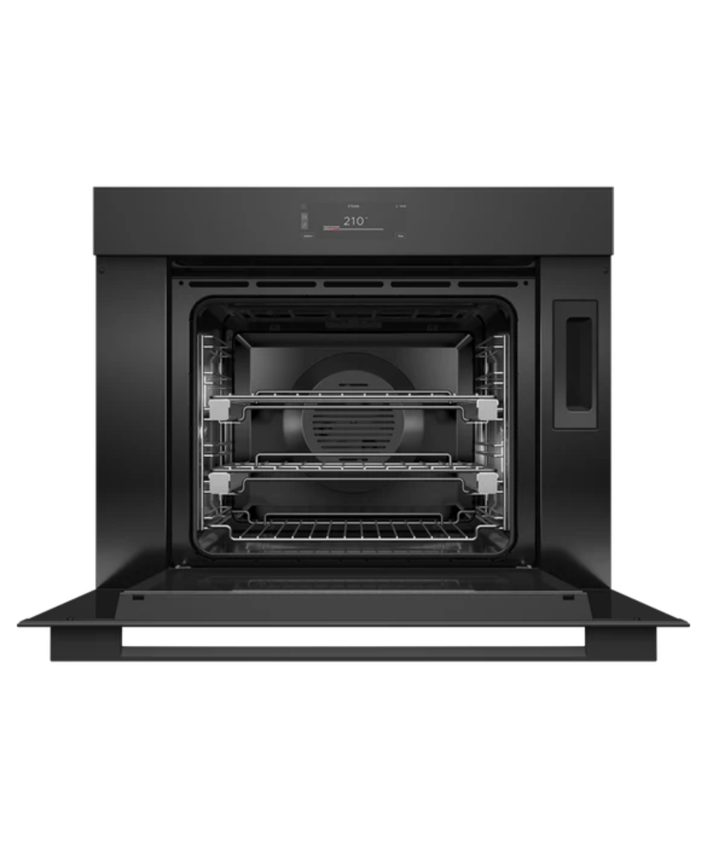 Fisher Paykel 30" Series 11 Minimal Combi-Steam Oven Black Glass - OS30SMUB3