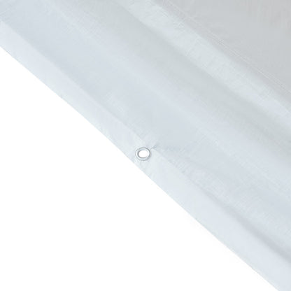 Outsunny 20' x 40' Heavy-duty Party & Wedding Tent with Sidewalls, White - 84C-020