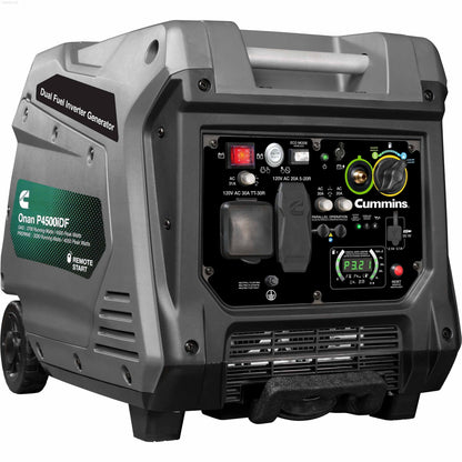 Aurora Generators Cummins Onan P4500iDF Dual-Fuel Inverter Generator - PowerGen USA - A074Z437