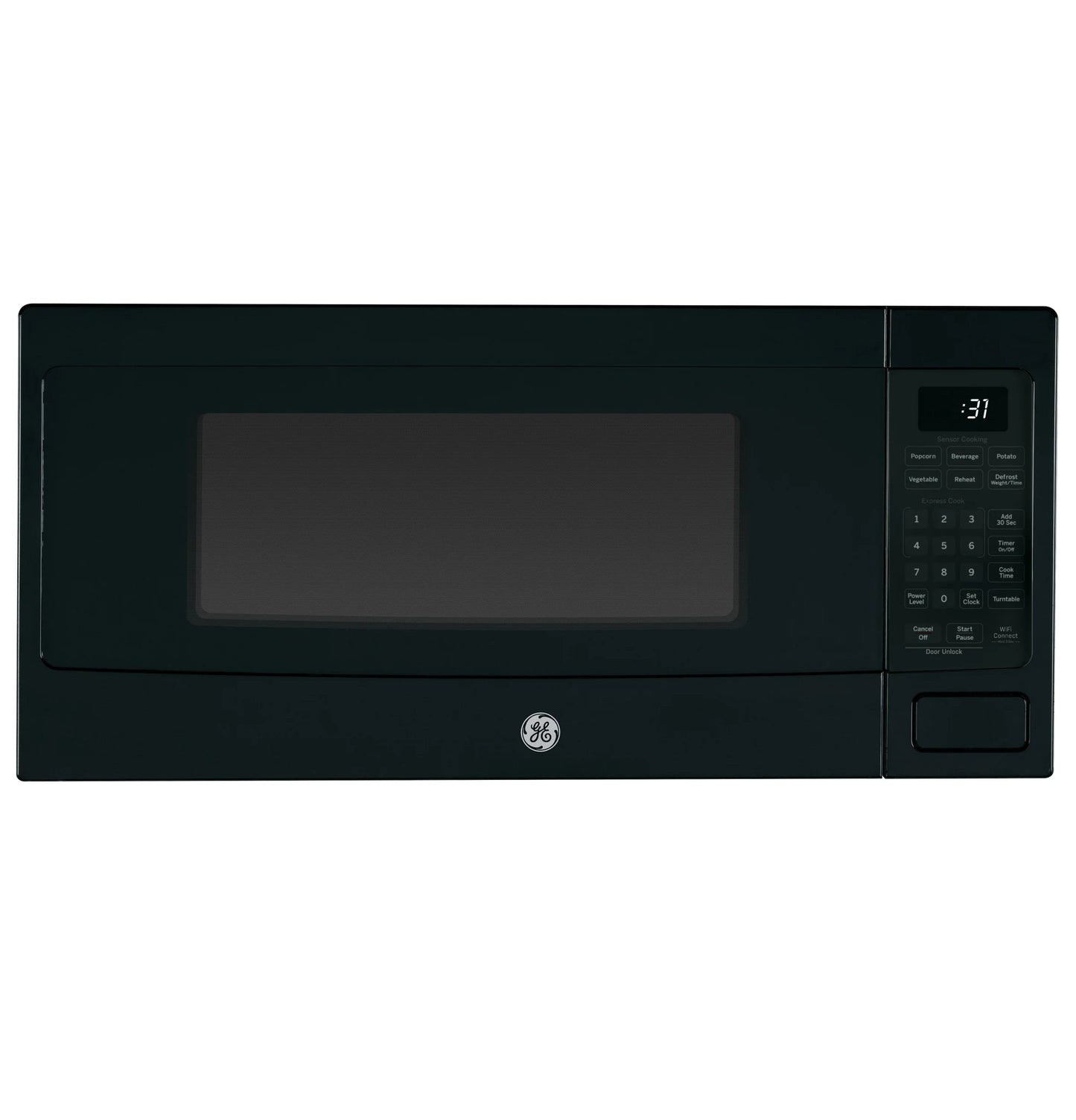 GE Appliances 1.1 Cu. Ft. Countertop Microwave Oven Black - PCHK11S1WBB