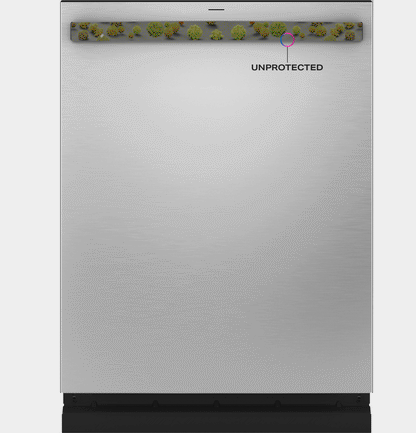 GE Appliances  Smart UltraFresh System Dishwasher with Microban Antimicrobial Technology with Deep Clean Washing 3rd Rack, 39 dBA Fingerprint Resistant Stainless - PDP795SYVFS