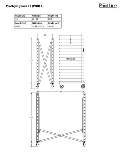 PaintLine PDREX Shelf Sleeves (Set of 30) - PDREX.SLEEVES