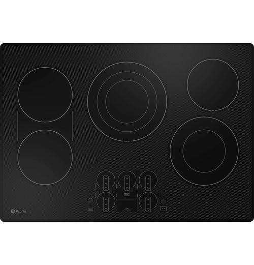 GE Appliances  30" Built-In Touch Control Electric Cooktop Black - PEP9030DTBB