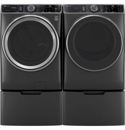 GE Appliances 5.5 cu. ft. Capacity Smart Front Load Steam Washer with UltraFresh Vent System+ and Smart Wash & Smart Rinse Carbon Graphite - PFW955SPWDS