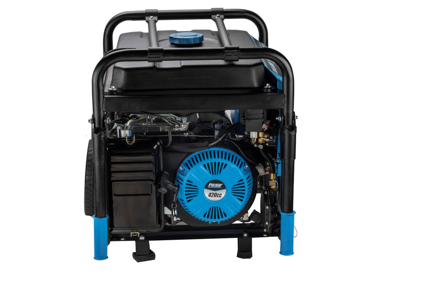 Aurora Generators Pulsar PG10000BRCO Pulsar 10,000 Watt Dual Fuel Generator with Recoil, Remote, Push Button Start & CO Alert - PowerGen USA - PG10000BRCO