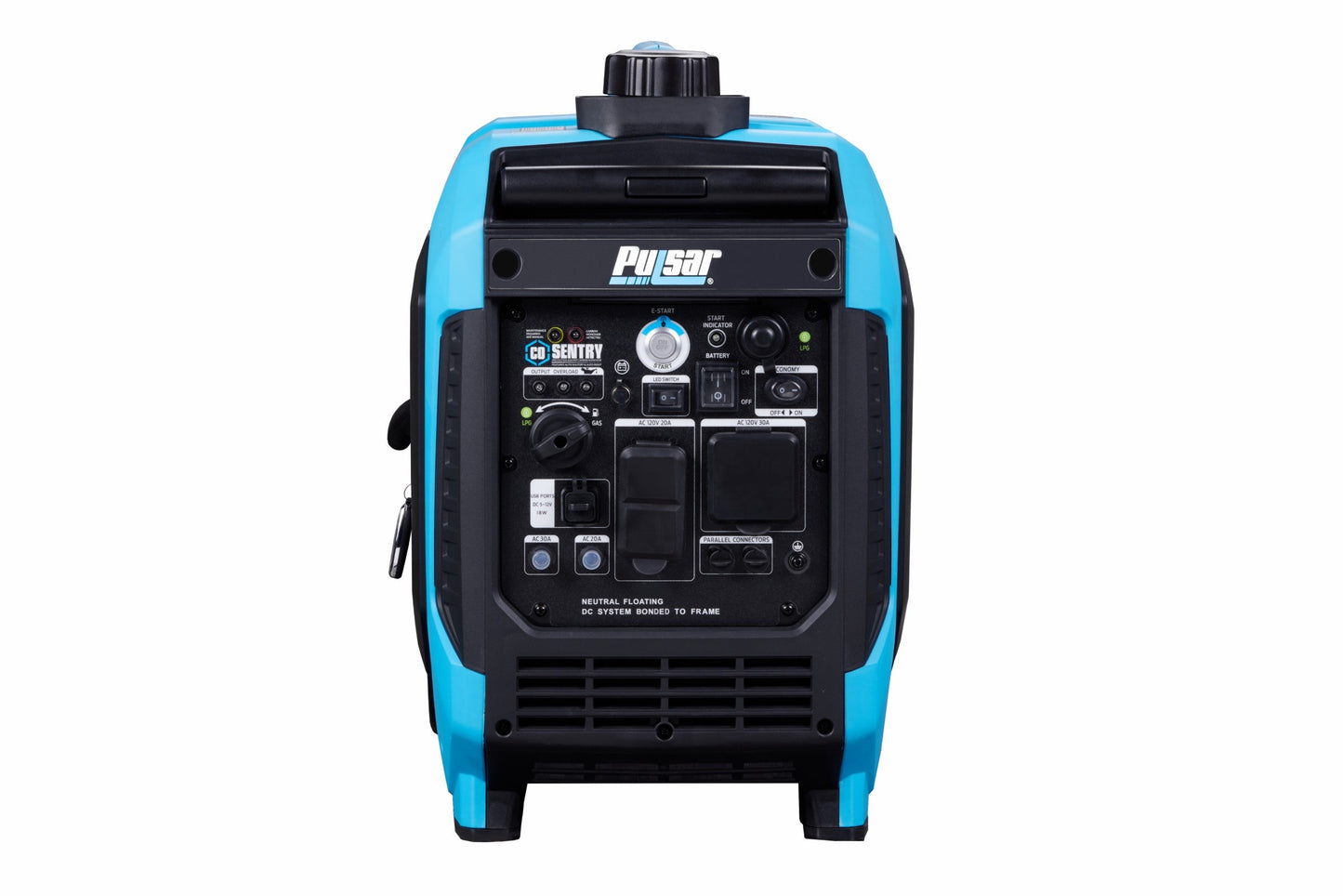 Aurora Generators Pulsar PG5000BiSRCO 5000-Watt Dual Fuel Inverter Generator with Remote Start and CO Sentry - PowerGen USA - PG5000BiSRCO