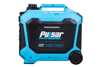 Aurora Generators Pulsar PG5000BiSRCO 5000-Watt Dual Fuel Inverter Generator with Remote Start and CO Sentry - PowerGen USA - PG5000BiSRCO