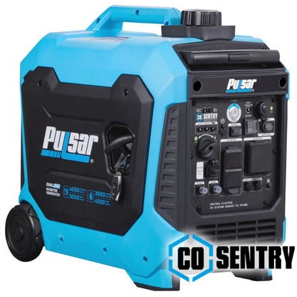 Aurora Generators Pulsar PG5000BiSRCO 5000-Watt Dual Fuel Inverter Generator with Remote Start and CO Sentry - PowerGen USA - PG5000BiSRCO