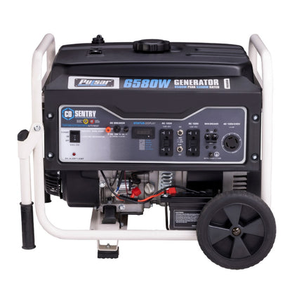 Aurora Generators Pulsar PG6580ECO 6,580-Watt Gasoline Powered Generator with CO Shutdown Sensor - PowerGen USA - PG6580ECO