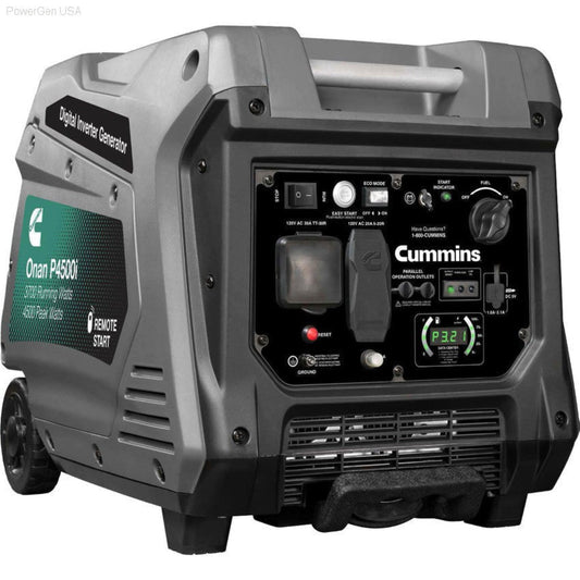 Aurora Generators Cummins Onan P4500i Porttable 49S Inverter Generator - PowerGen USA - A074Z436