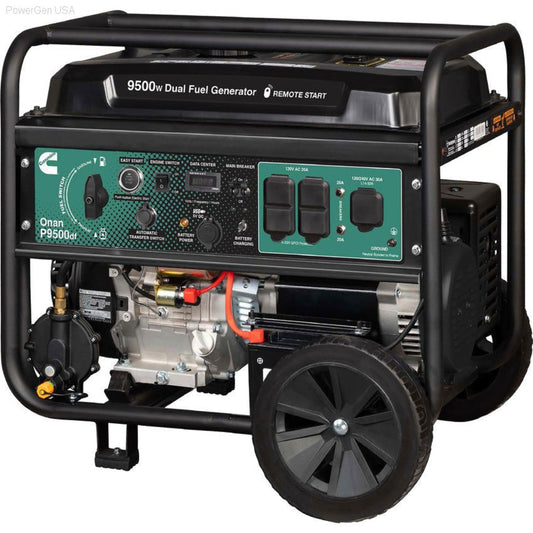Aurora Generators Cummins Onan P9500df Dual-Fuel Generator - A058U967 - PowerGen USA - A074Z438