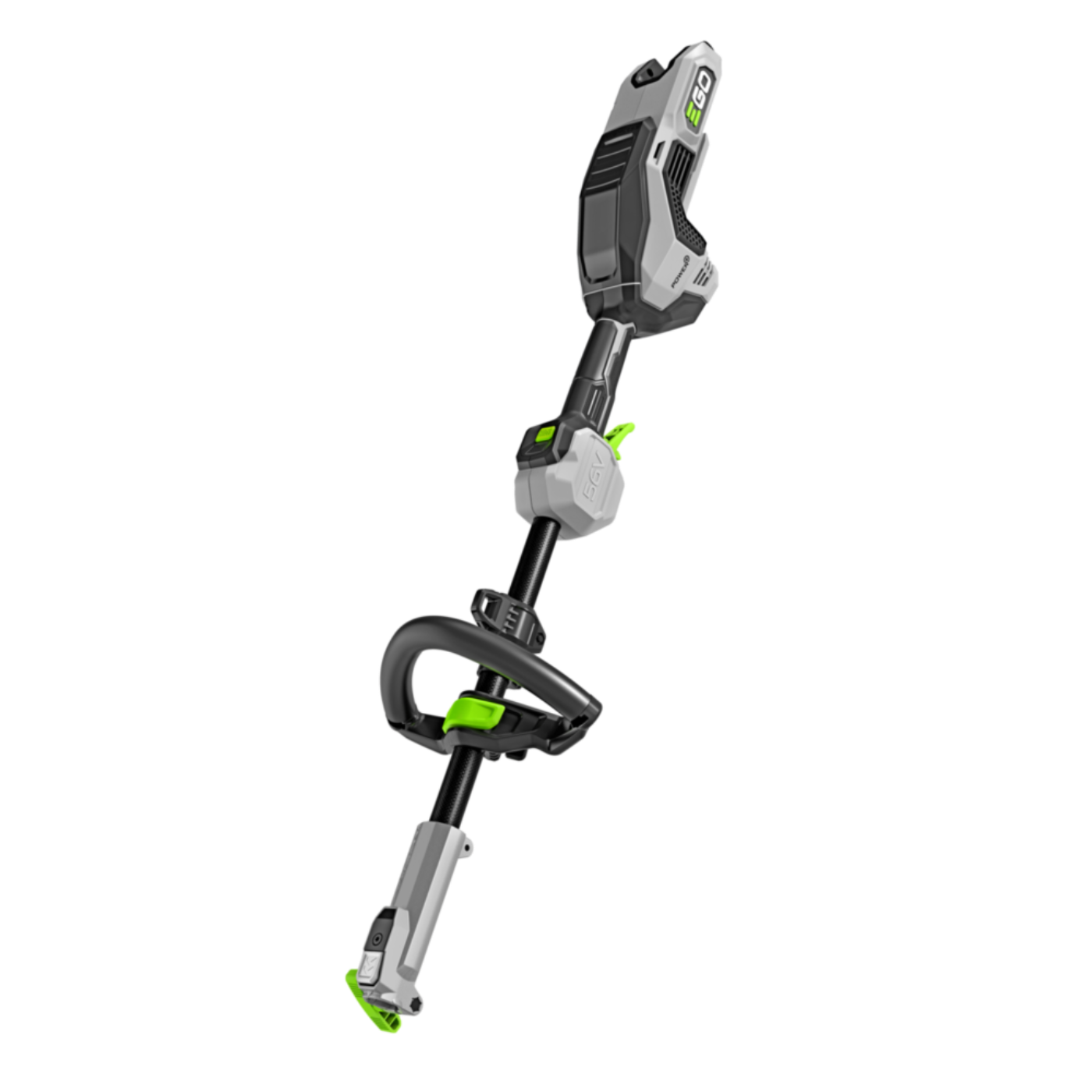 EGO Power+ Multi-Head Combo Kit; 16” Carbon Fiber String Trimmer with POWERLOAD  Carbon Fiber Edger, and 56V Power Head with 4.0Ah Battery and 320W Charger - MHC1603