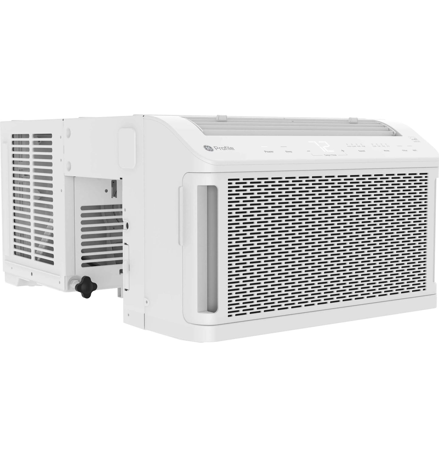 GE Appliances  ClearView 10,300 BTU Inverter Smart Ultra Quiet Window Air Conditioner for Medium Rooms up to 450 sq. ft. White - PHNT10CC