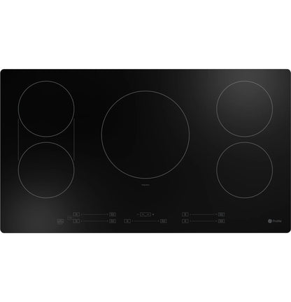 GE Appliances Profile 36" Built-In Touch Control Induction Cooktop Black - PHP6036DWBB