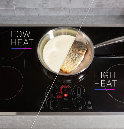 GE Appliances  30" Built-In Touch Control Induction Cooktop Black - PHP9030DTBB