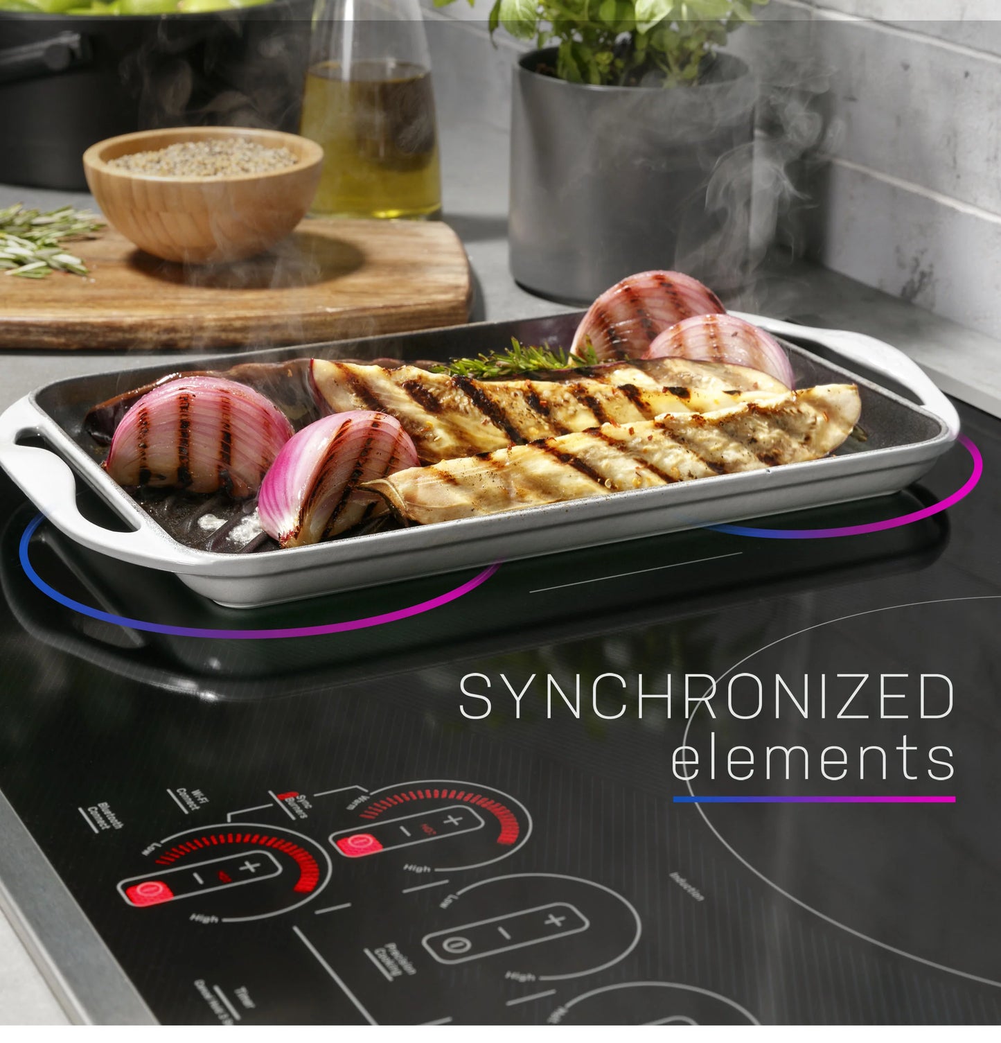 GE Appliances  36" Built-In Touch Control Induction Cooktop Black - PHP9036DTBB