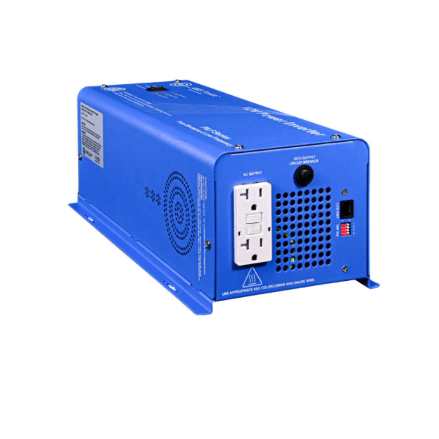Aims Power 1500 Watt 12V Pure Sine Power Inverter ETL Listed to UL458/CSA- Industrial Grade - PILF15W12V120V