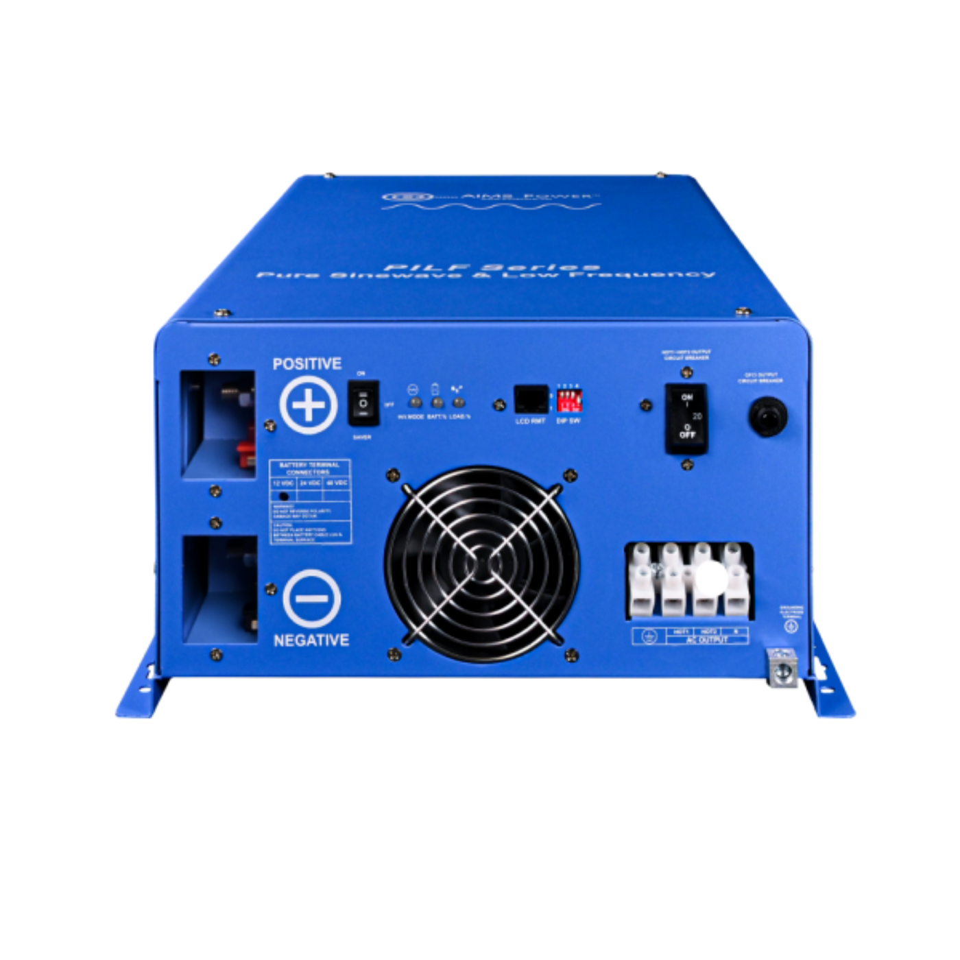 Aims Power 3000 Watt 12V Pure Sine Split Phase Power Inverter 120/240 VAC ETL Listed to UL458/CSA- Industrial Grade - PILF30W12V240V