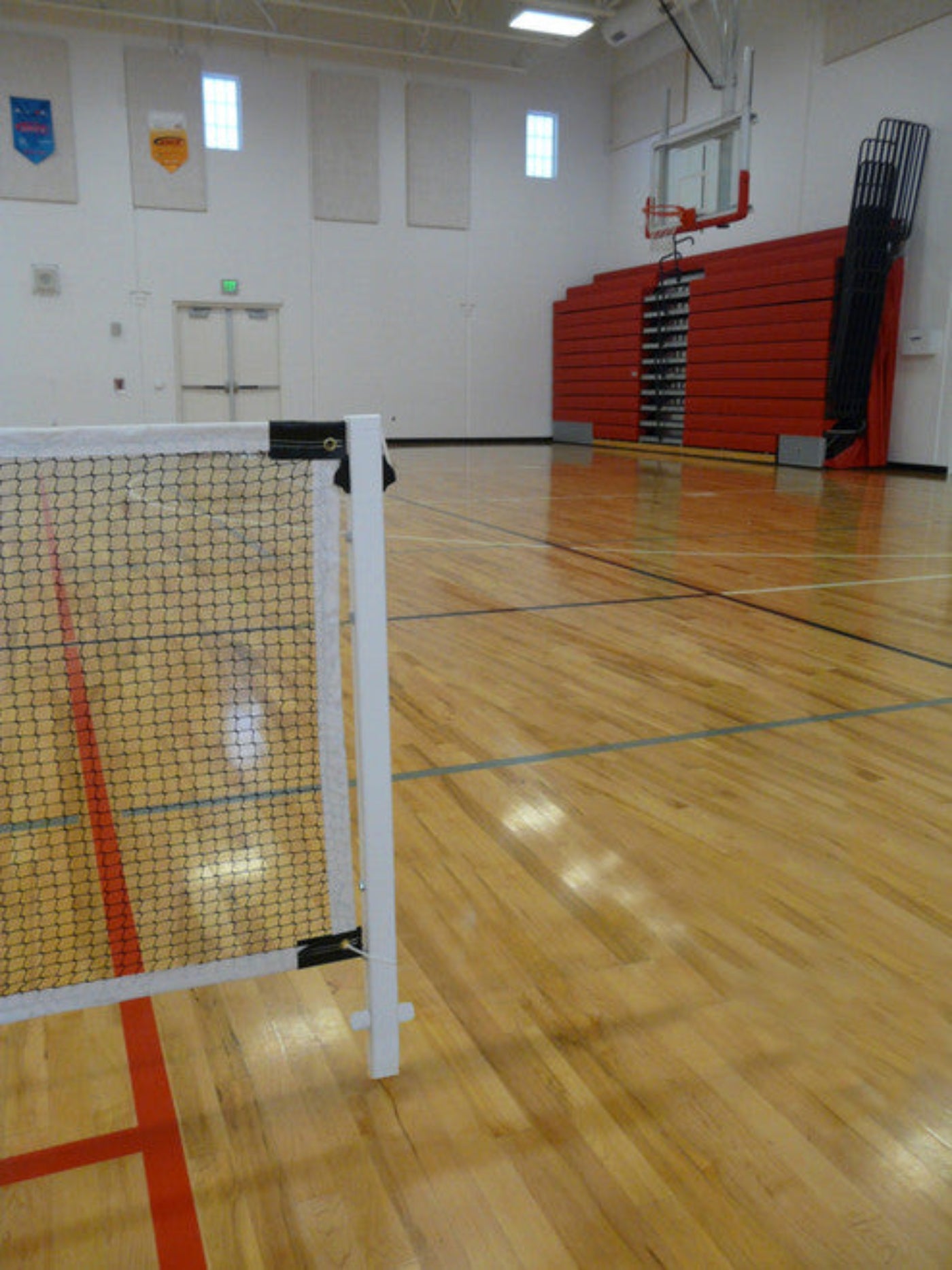 Bison P.E. Pickleball System with Net - PK10