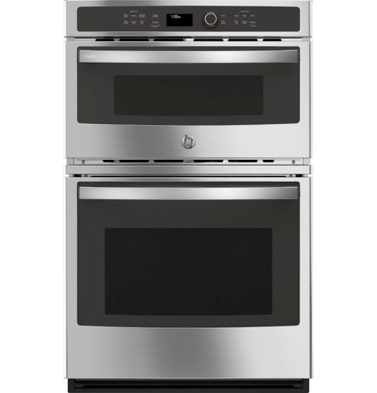 GE Appliances Profile 27" Built-In Combination Convection Microwave/Convection Wall Oven Stainless Steel - PK7800SKSS