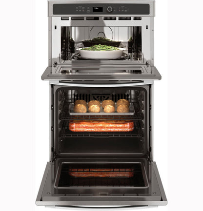 GE Appliances Profile 27" Built-In Combination Convection Microwave/Convection Wall Oven Stainless Steel - PK7800SKSS