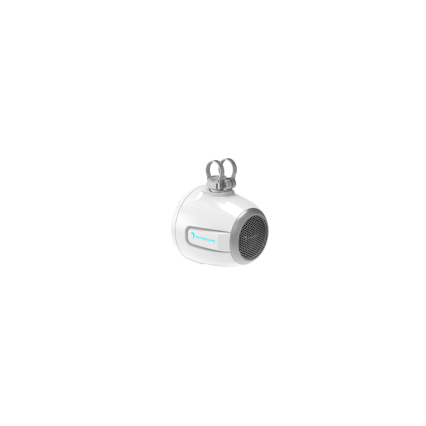 Diamond Audio 6.5" 2-Way Marine Tower Speaker w/Titanium Dome Tweeter (White) - POD65F4W